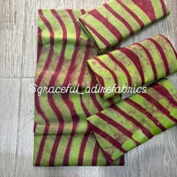 CLASSIC DOUBLE COLORED ADIRE BATIK