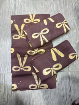 CLASSIC DOUBLE COLORED ADIRE BATIK