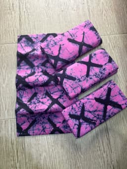 CLASSIC DOUBLE COLORED ADIRE BATIK