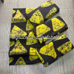 CLASSIC DOUBLE COLORED ADIRE BATIK